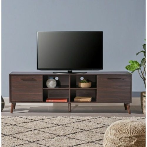 NIKO - Walnut Brown Media Display TV Stand