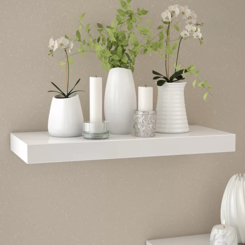 LABEROI - Floating Shelf Double Thickness White