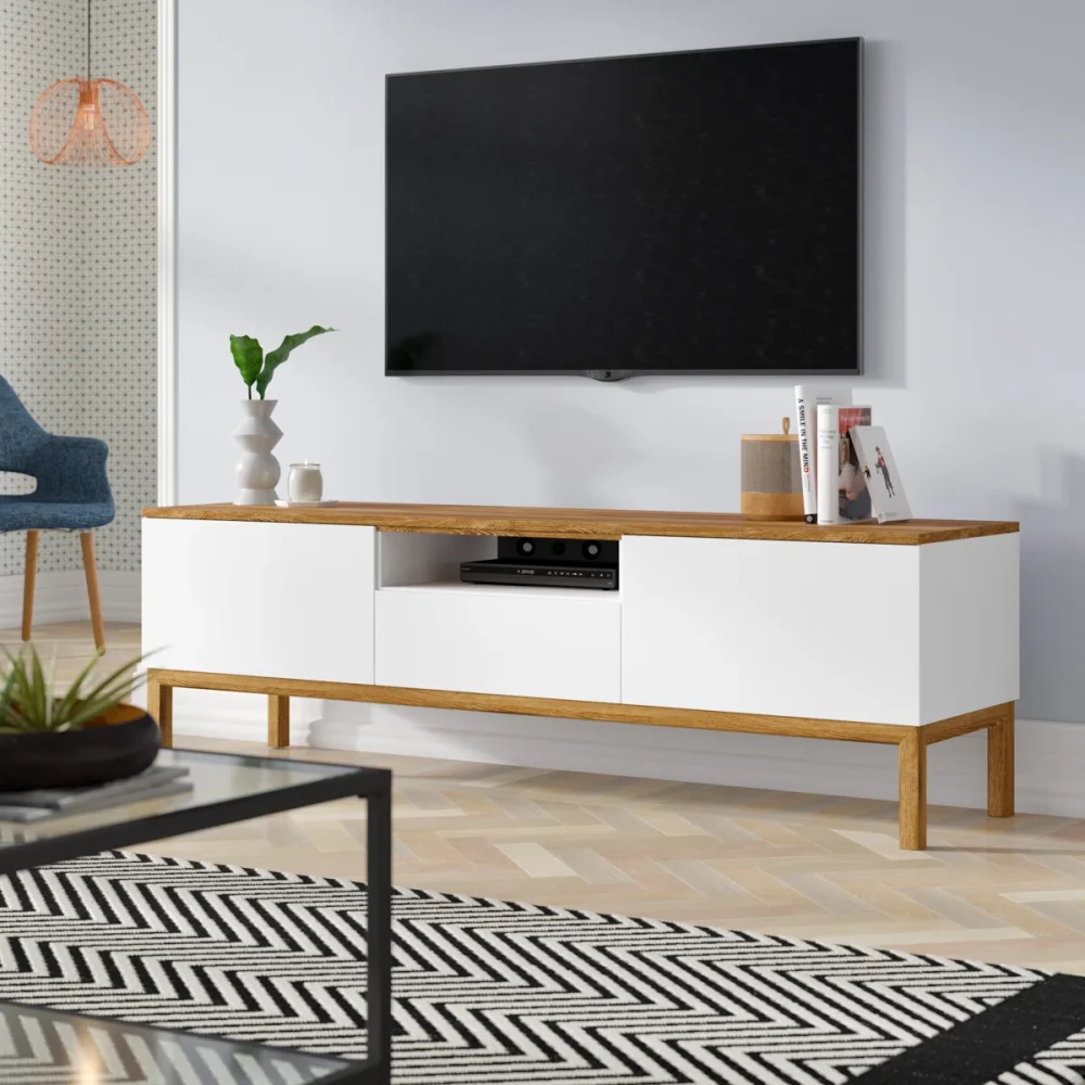 KENNE - Mid Century Inspired TV Console