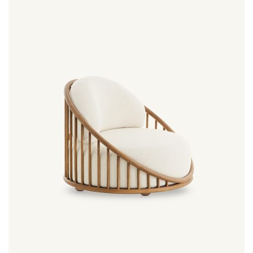 BAKU - Curvy Grill Style Arm Chair