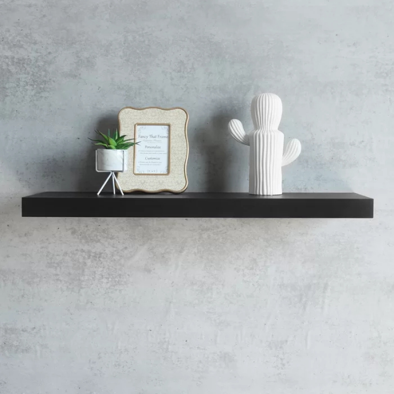 ALIC - Wall Floating Shelf Black