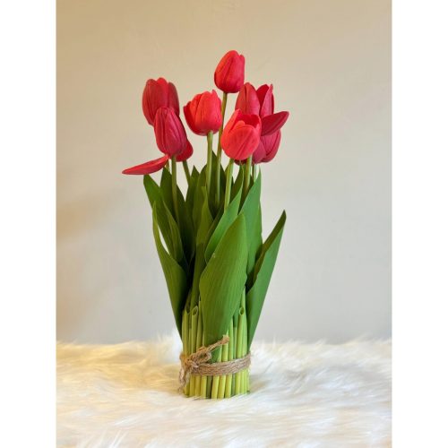 RED TULIP – Decorative Flower Bunch