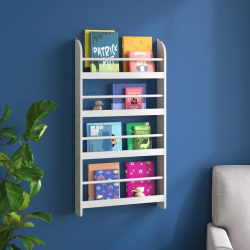 VALINI - Open Style Curved Edge Kids Wall Shelf