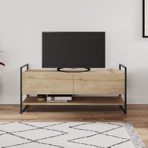 RONAD - Media Display Metallic Frame TV Console