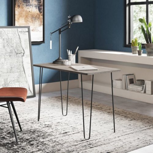 STASH - Writing Desk with Hairpin Legs