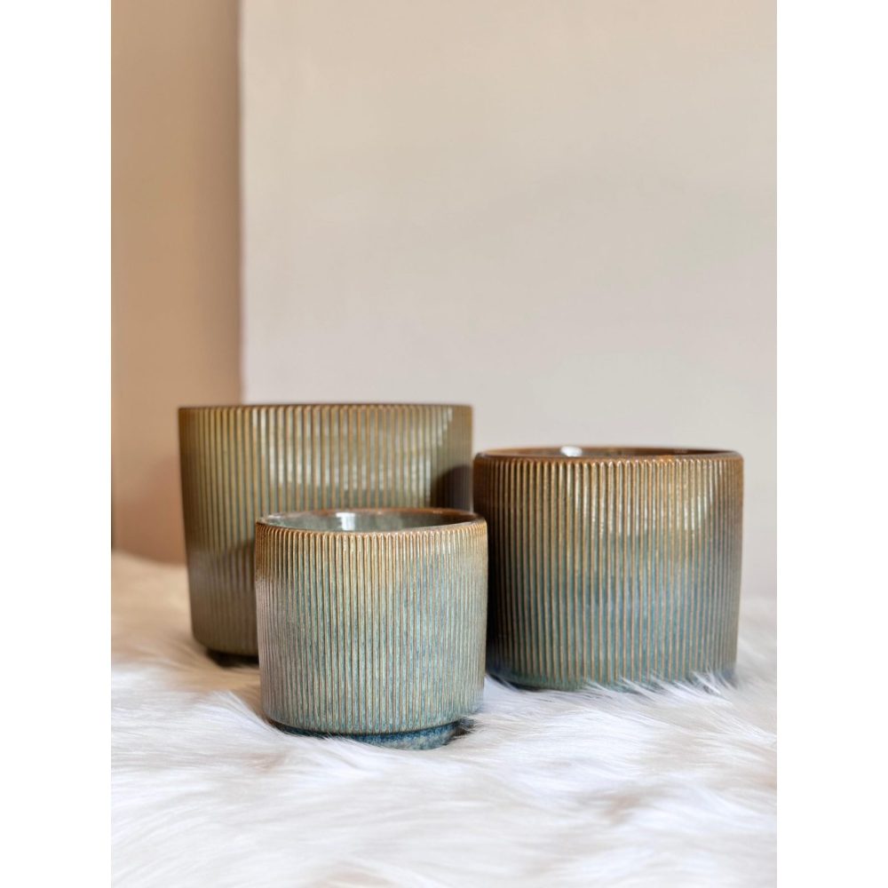 WEAVER - Decorative Ceramic Pot Set