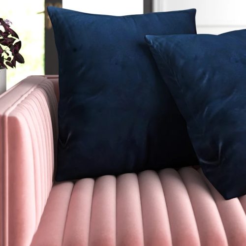 DARK BLUE - Square Cushion (Set of Two)