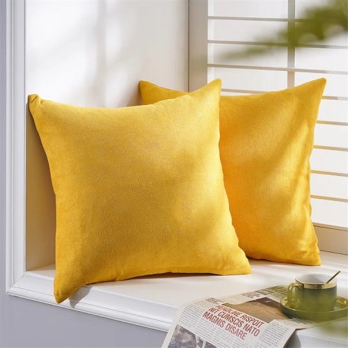 YELLOW - Square Cushion Pair
