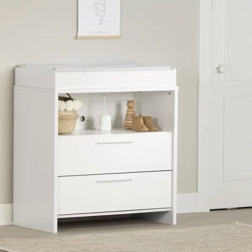 YUHEB - White Contemporary Style Changing Table
