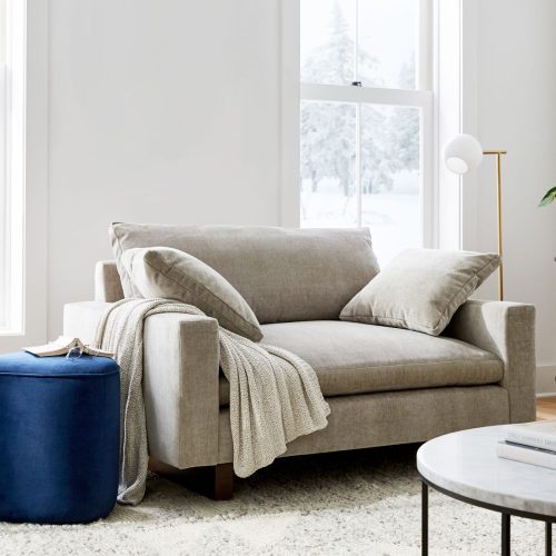 ORNATE - Beige Extensive Love Seat