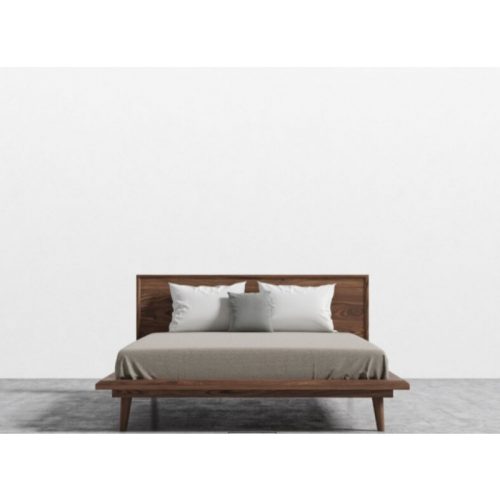 ALANNA - King Size Mid Century Style Bed