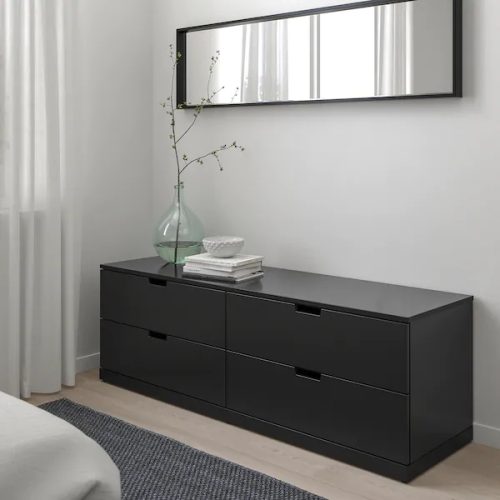 SWART - Black Storage Chest of Drawer