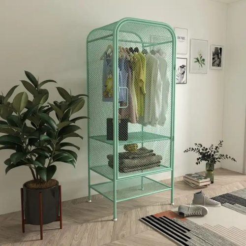 MINTY - Single Door Iron Wardrobe