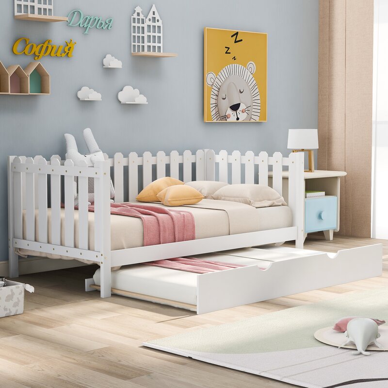 FANDRIANA - Twin Daybed With Trundle