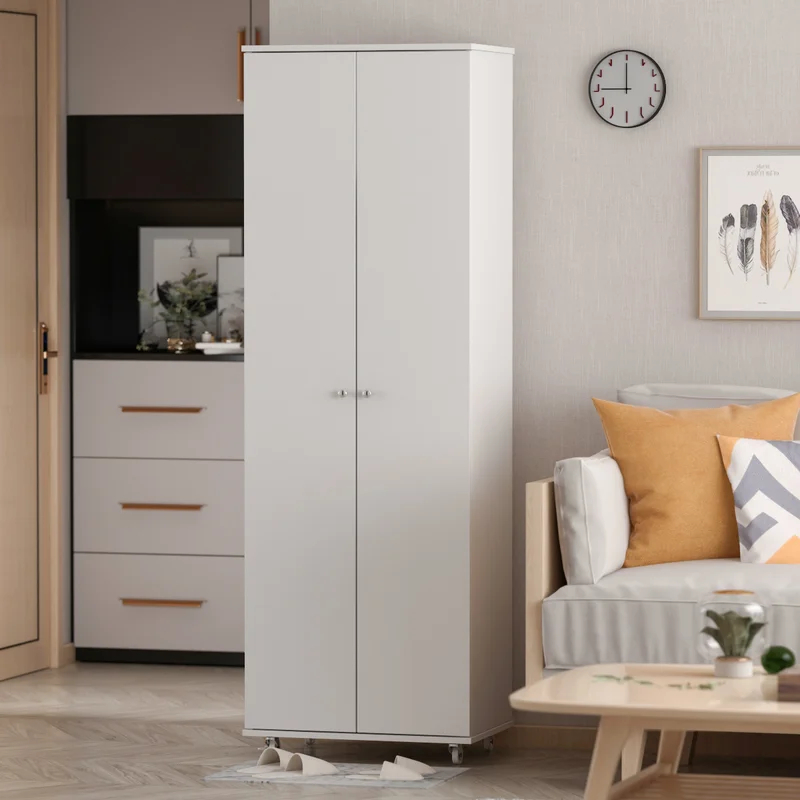 MAGNOLIA - White Two Door Shoe Storage Cabinet