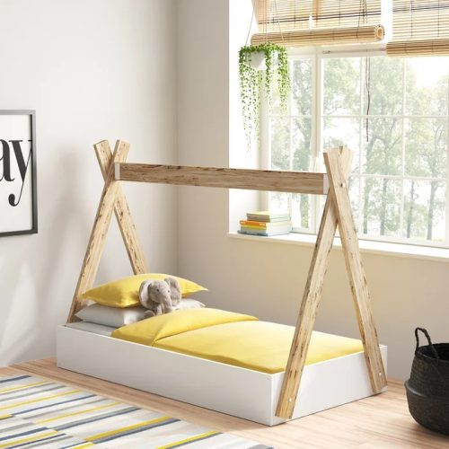 CANVAS - Tent-inspired Kids Bed White