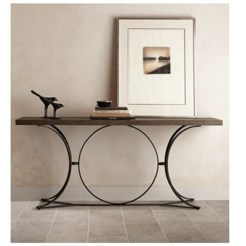 BARAN - Industrial Style Avant Grade Console Table