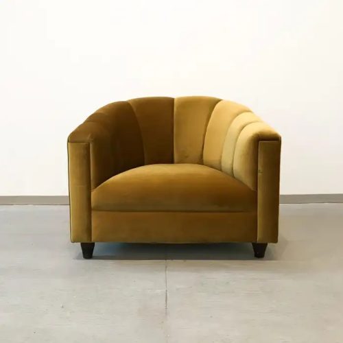 DATITUDE - Mustard Club Sofa Chair