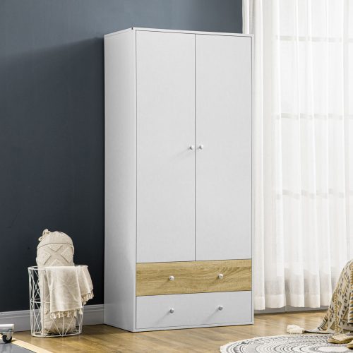 SAM - Combo Double Door Wardrobe & Drawers