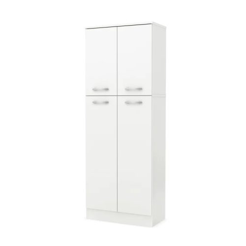 LUTIN - Four Door Kitchen Storage Cabinet White