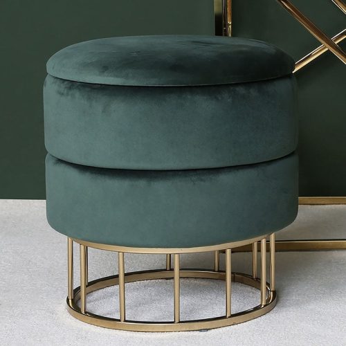 ORIE- Round Storage Ottoman