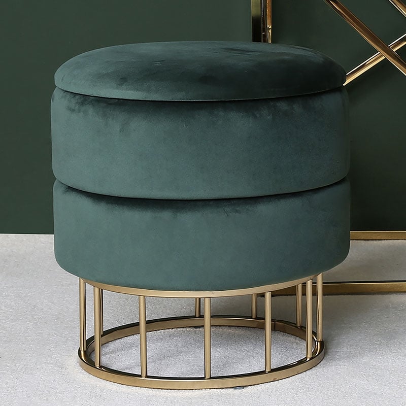 ORIE- Round Storage Ottoman