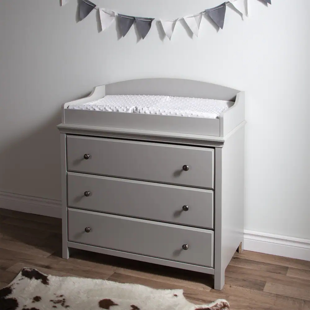 ELINE - Dark Grey Stash Changing Table