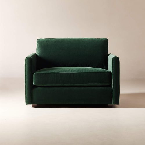 LEVI - Elegant Green Sofa Arm Chair