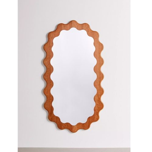 NIYAR - Scalloped Frame Wall Mirror