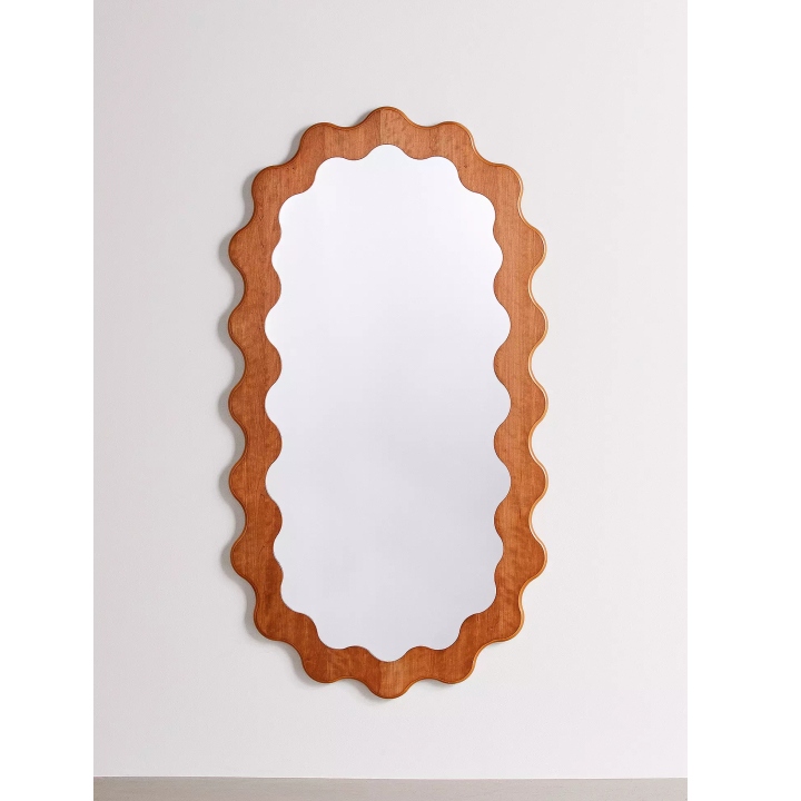 NIYAR - Scalloped Frame Wall Mirror
