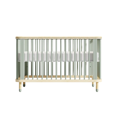 HUGOR - Mint Green Compact Baby Crib