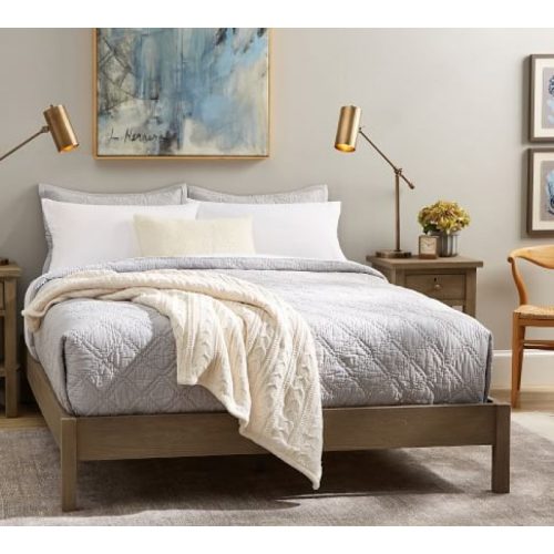 MAR- Platform Teen Bed In Ash Brown