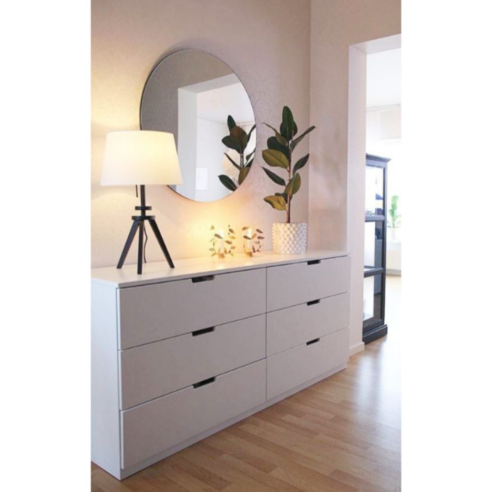 BIANCA - Six Drawer White Chester