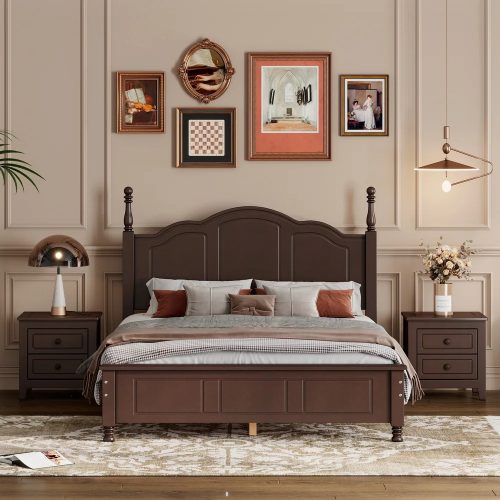 INLAY - Traditional Bedroom Set Three Pieces