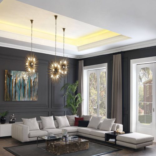 CANIS - Modern Corner Sofa with Side Table