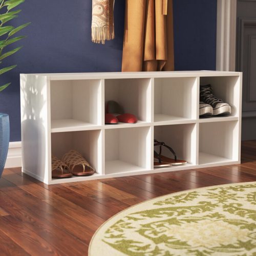 COLLEEN - Eight Pair Shoe Rack