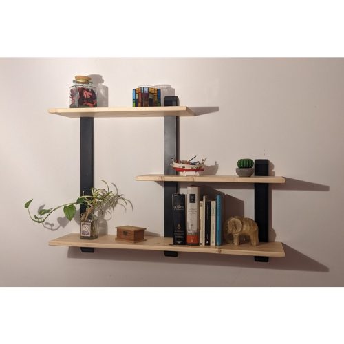 MAYS - Modern Three Step Kids' Wall Shelf