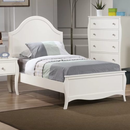 ELODIE - White Tradition Style Kids Bed