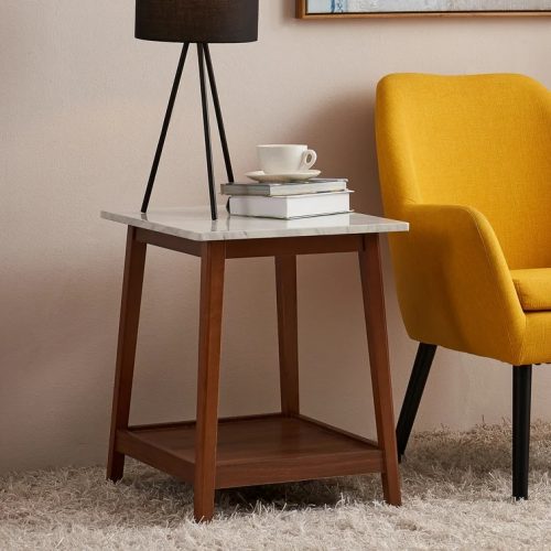 ULAN - Marble Top End Table