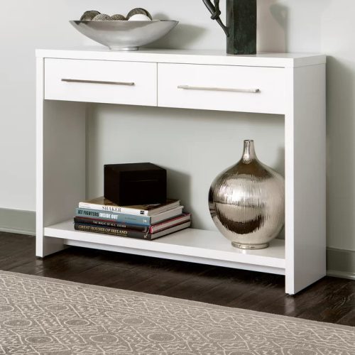 RONZA - White Side Table Console