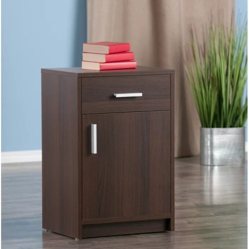 CASHER - Side Storage Table Brown