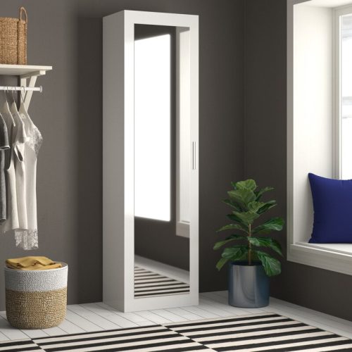 SMART - Single Door Wardrobe With Mirrored Front