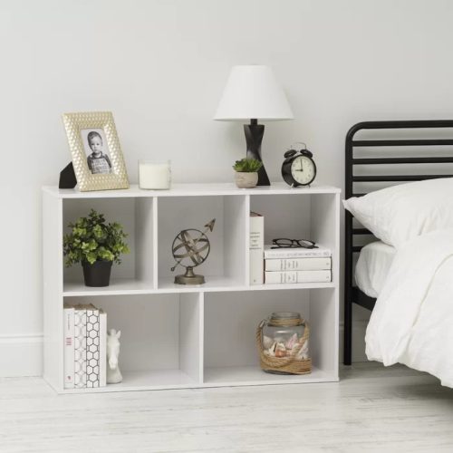 HAWLUS - Modern Storage Book Shelf White