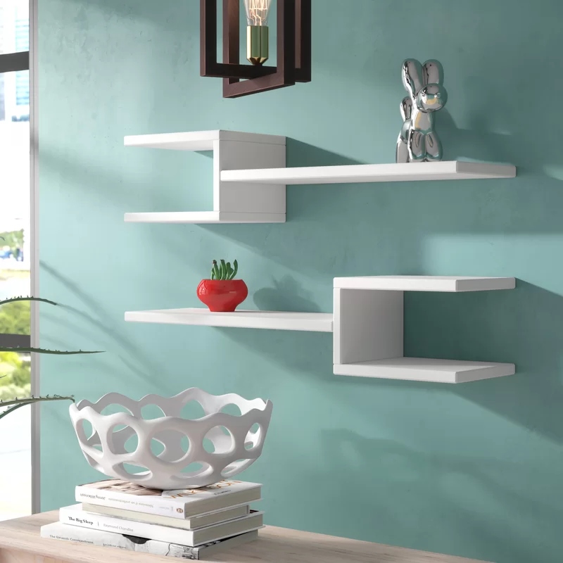 LILITH - Wall Floating Shelves Two Piece Set
