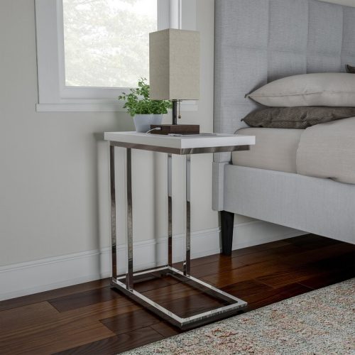 EVEN - Stunning Stainless Steel Frame End table