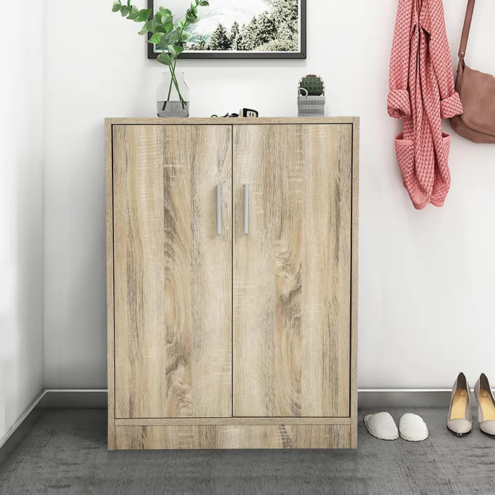 TESSEL - Classic Two Door Shoe Storage Cabinet
