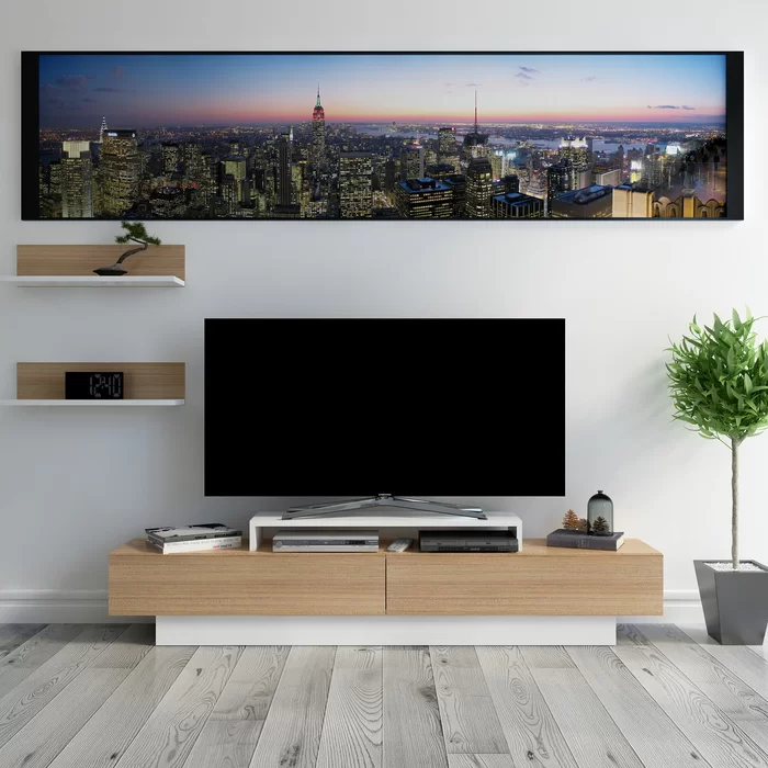 PRISTINE - Wide Storage Drawer TV Stand