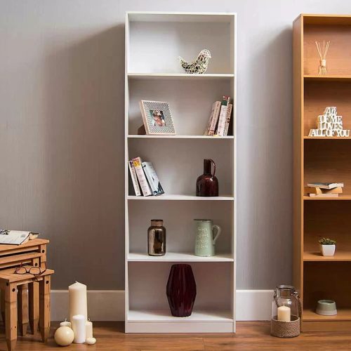 LUMUS - Storage Large Bookshelf  White