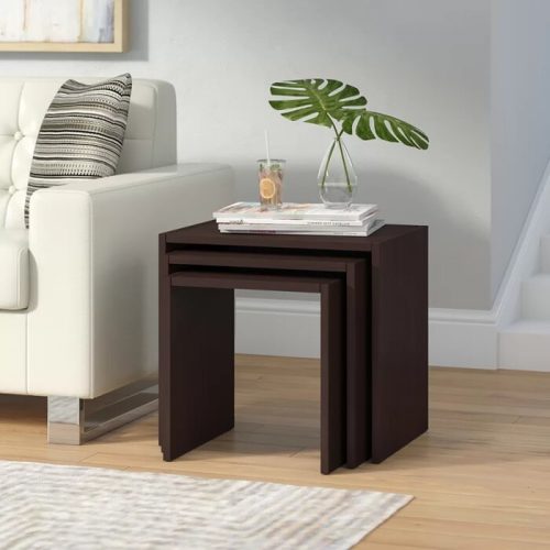 PIONEER - Nesting Tables 3 Piece Set Dark Brown