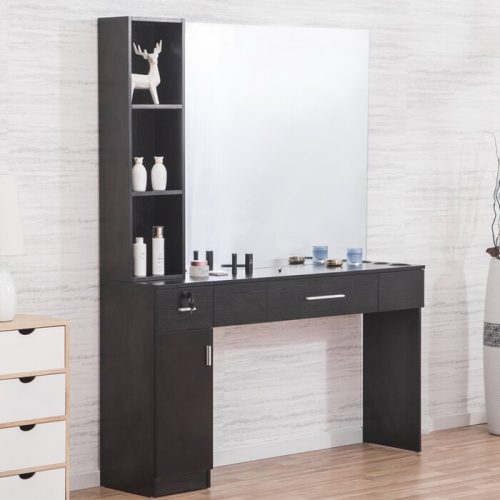 HEITZ - Two Drawer Combo Dresser with Mirror